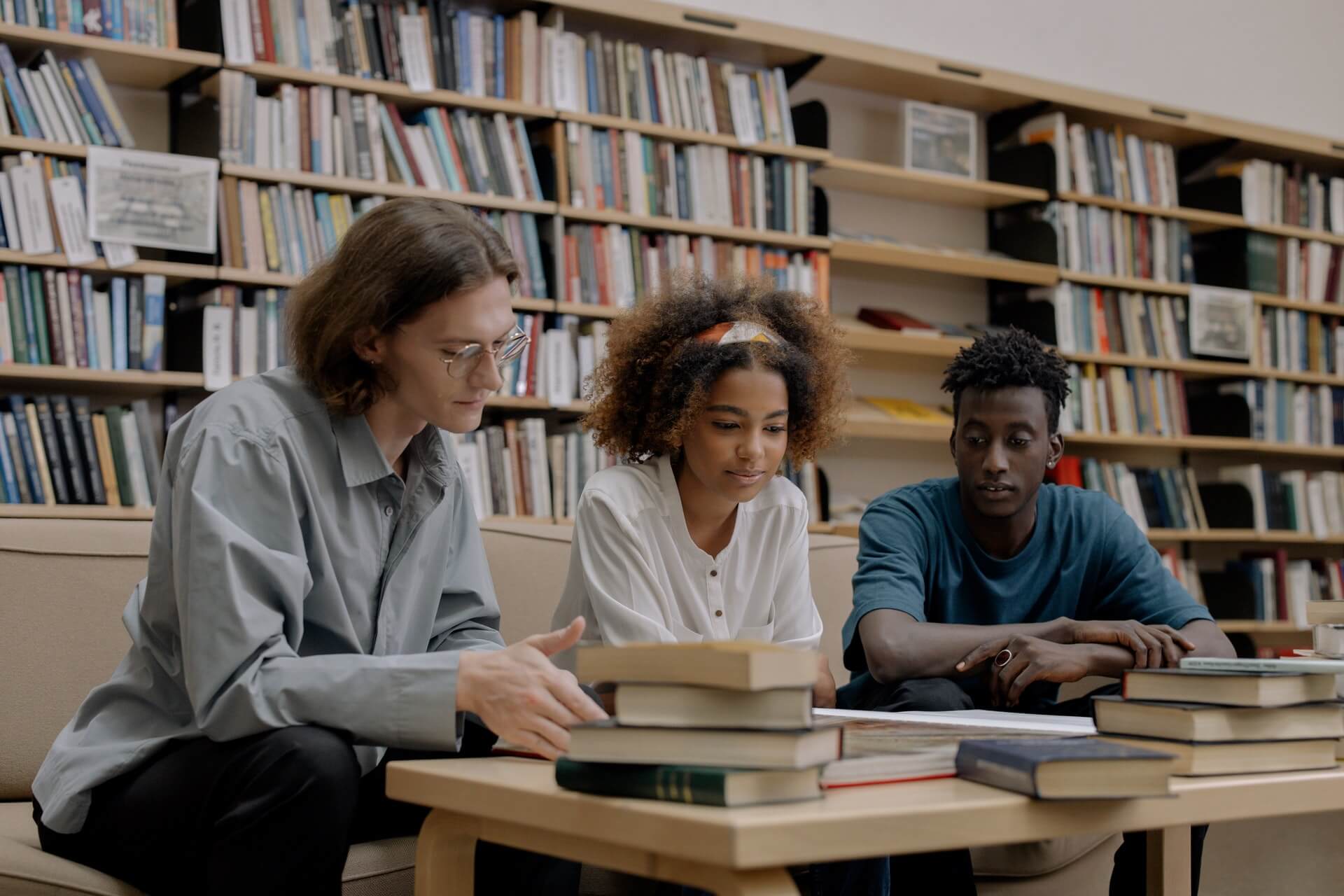 Students learning